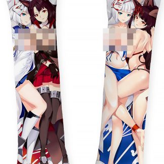 Kaga et Akagi Naked Body Pillow Kaga et Akagi Naked