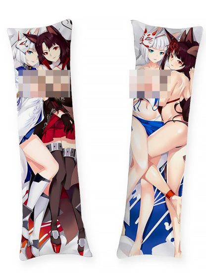 Kaga et Akagi Naked Body Pillow Kaga et Akagi Naked