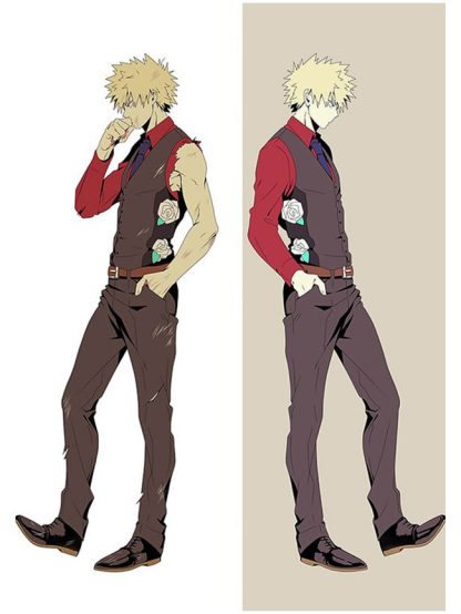 Bakugo Body Pillow MHA Bakugo - Image 2