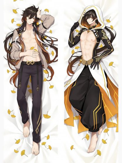 Zhongli Body Pillow Zhongli Genshin Impact - Image 2