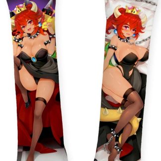 Bowsette Body Pillow Bowsette Red Hair