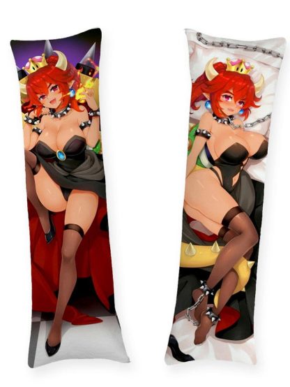 Bowsette Body Pillow Bowsette Red Hair