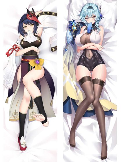 Kujou X Eula Body Pillow Kujou Eula Genshin - Image 2