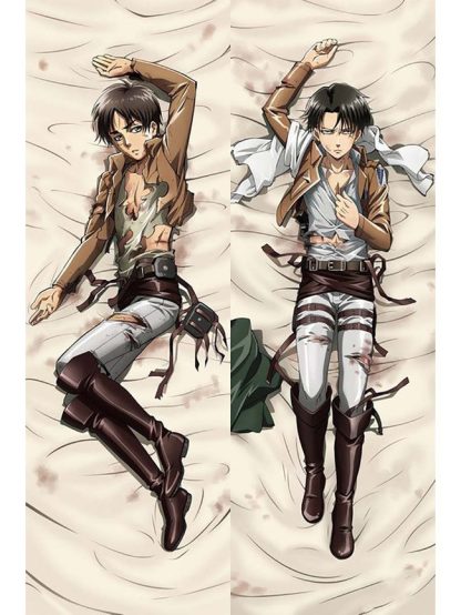 Levi Body Pillow Levi and Eren After Battle - Image 2