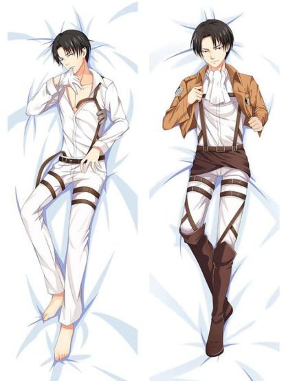 Levi Body Pillow Levi Attack on Titan - Image 2