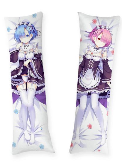 Rem and Ram Body Pillow Rem with Ram