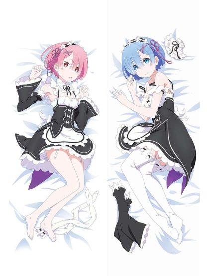 Rem Body Pillow Rem and Ram Anime - Image 2