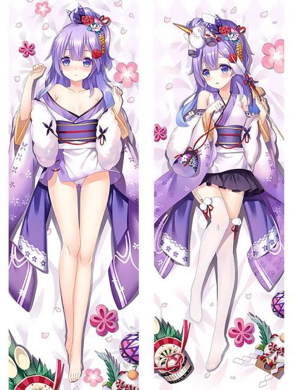 Unicorn Body Pillow Unicorn Plum and Snow - Image 2